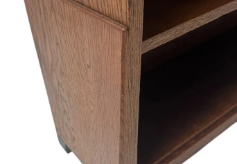 Art Deco Amsterdamse School Open Bookcase by Willem Penaat for Metz & Co., 1920s